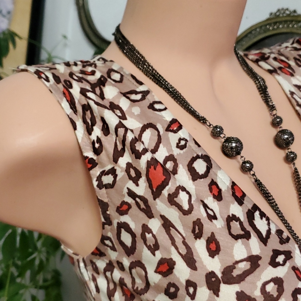 CLEARANCE FINAL PRICE Leopard Style Print Cross Over - Picture 11 of 15